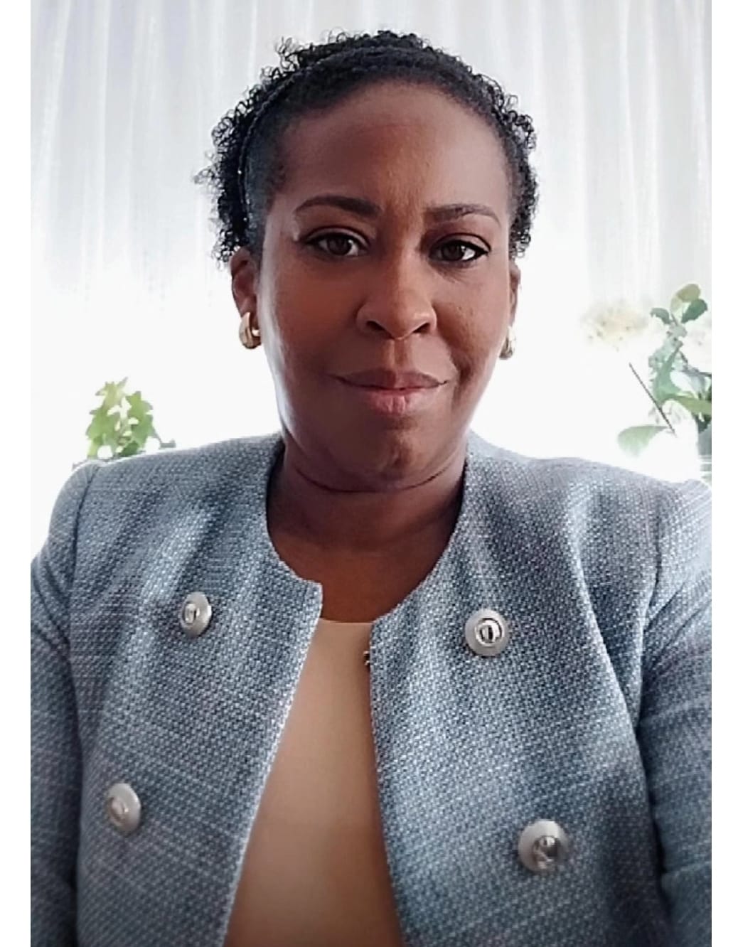 Foto de Barbara sorrindo